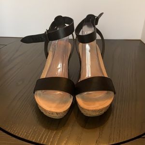 Rouge Cork Wedge Sandal